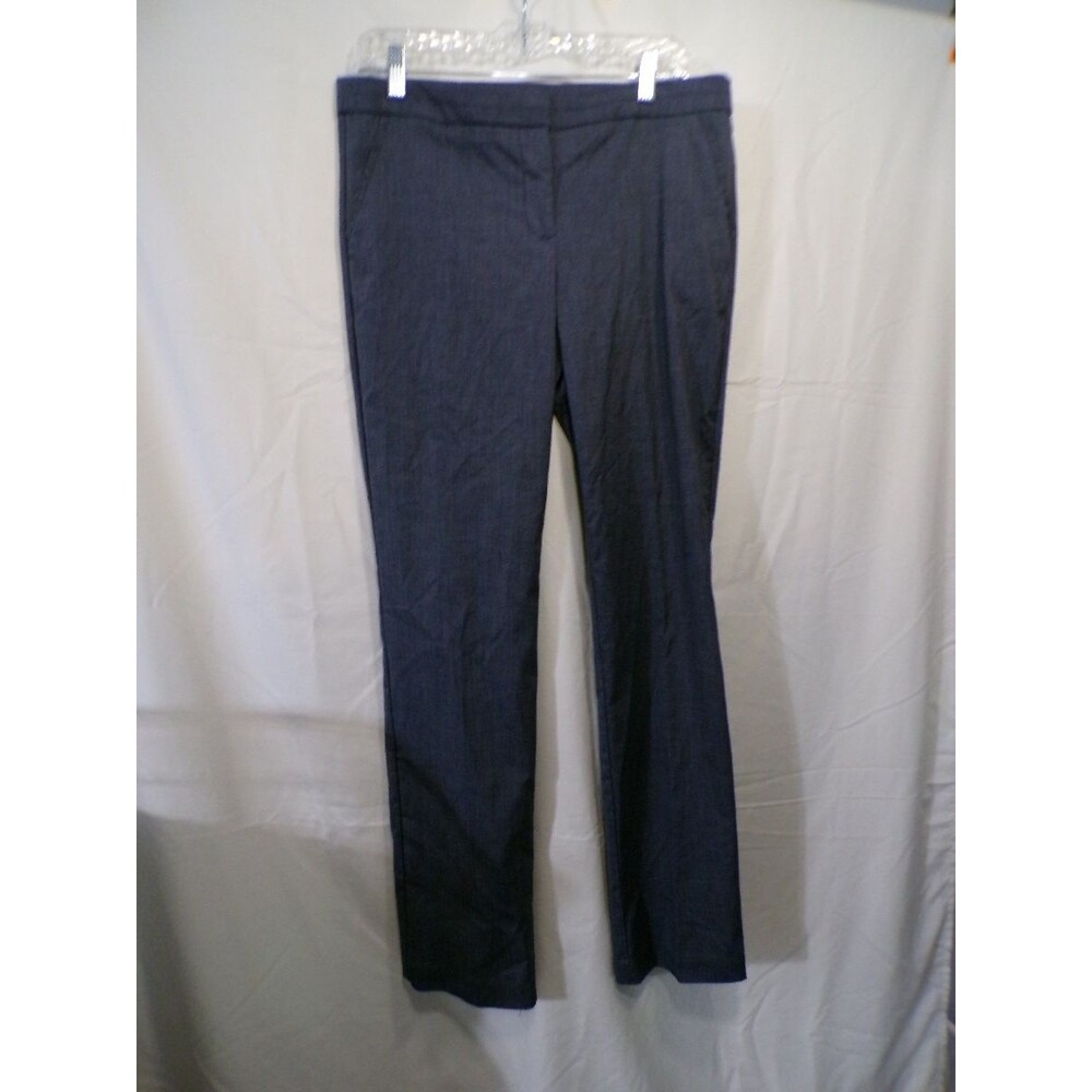 Worthington Women's Gray Dress Pants Modern Fit Size 8 Straight Flat Front